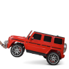 Дитячий електромобіль Bambi Mercedes G63 (MP3) з автофарбуванням, червоний