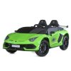 Дитячий легковий електромобіль Bambi LAMBORGINI AVENTADOR SVJ, повнопривідний, зелена
