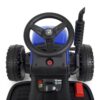 Дитячий електромобіль Bambi Tractor BLOW MX-611 (MP3) з причепом, синій