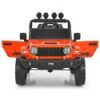 Дитячий електромобіль Jeep Wrangler Rubicon одномісний на пульті керування, помаранчевий