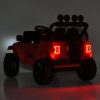 Дитячий електромобіль Jeep Wrangler Rubicon одномісний на пульті керування, помаранчевий
