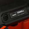 Дитячий електромобіль Jeep Wrangler Rubicon одномісний на пульті керування, помаранчевий