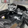 Електромобіль Bambi Mercedes SL500 Police (MP3) дитячий з ручкою для транспортування,чорно-біла