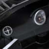Електромобіль Bambi Mercedes SL500 Police (MP3) дитячий з ручкою для транспортування,чорно-біла