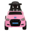 Дитячий толокар Bambi Audi Mini з багажником, рожевий