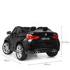 Дитячий двомісний електромобіль Bambi BMW X6M, чорний