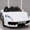 Дитячий двомісний електромобіль Bambi Racer Porsche Cayman до 100 кг, білий