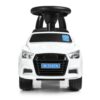 Дитячий толокар Audi Mini з багажником, білий