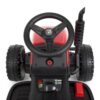 Дитячий електромобіль Bambi Tractor BLOW MX-611 (MP3) з причепом, червоний