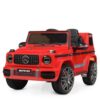 Дитячий електромобіль Bambi Mercedes G63 AMG (MP3) з ручкою для транспортування, червоний