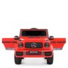 Дитячий електромобіль Bambi Mercedes G63 AMG (MP3) з ручкою для транспортування, червоний