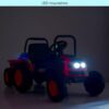Дитячий електромобіль Bambi Tractor HL 2020 з пультом керування та причепом, зелений