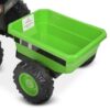 Дитячий електромобіль Bambi Tractor HL 2020 з пультом керування та причепом, зелений