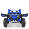 Дитячий двомісний електромобіль Bambi Buggy TURBO RR (MP3) з багажником, синій
