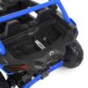 Дитячий двомісний електромобіль Bambi Buggy TURBO RR (MP3) з багажником, синій