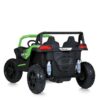 Дитячий двомісний електромобіль Baggy UTV Racing 2000, до 100 кг, до 15 км, зелений