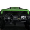 Дитячий двомісний електромобіль Baggy UTV Racing 2000, до 100 кг, до 15 км, зелений