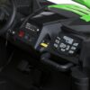 Дитячий двомісний електромобіль Baggy UTV Racing 2000, до 100 кг, до 15 км, зелений
