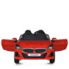 Дитячий двомісний електромобіль BMW Z4 Roadster (MP3) з кондиціонером та ручкою для транспортування, червоний