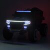 Дитячий двомісний повнопривідний електромобіль Cosmic Explorer з ручкою для транспортування, червоний