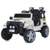 Дитячий електромобіль Bambi Jeep Gravity 41 (MP3) з прожекторами та лопатою, білий