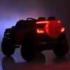 Дитячий повнопривідний електромобіль Super Wheele з багажником та ручкою для транспортування, білий