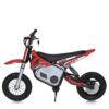 Дитячий електромотоцикл Rally Bike 12 Speed Series (24V) з підніжкою для стоянки, до 80 кг, до 16 км/год, червоний