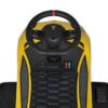 Дитячий толокар-електромобіль Lamborghini Aventador SV, жовтий