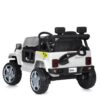 Дитячий електромобіль Bambi Jeep Gravity 41 (MP3) з прожекторами та лопатою, білий