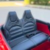 Дитячий двомісний повнопривідний електромобіль Mercedes-Benz AMG SL63 (MP3) з додатковими коліщадками та автофарбуванням, червоний