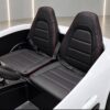Дитячий двомісний електромобіль Bambi Racer Porsche Cayman до 100 кг, білий