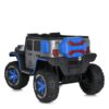Дитячий повнопривідний електромобіль Jeep Off-Road Toxic з рухливим капотом та автофарбуванням, блакитний