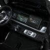 Дитячий двомісний повнопривідний електромобіль Mercedes G63 з автофарбуванням, до 80 кг, чорний