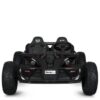 Підлітковий двомісний електромобіль Bambi Buggy Formula X-Sport 63 зі спойлером та ручкою для транспортування, до 150 кг, до 20 км, чорний