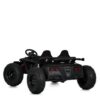 Підлітковий двомісний електромобіль Bambi Buggy Formula X-Sport 63 зі спойлером та ручкою для транспортування, до 150 кг, до 20 км, чорний