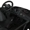 Підлітковий двомісний електромобіль Bambi Buggy Formula X-Sport 63 зі спойлером та ручкою для транспортування, до 150 кг, до 20 км, чорний