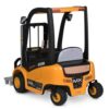 Дитячий електротранспорт Навантажувач Bambi FORKLIFT MX 638 (MP3) з вантажними вилами та багажником, жовтий