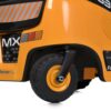 Дитячий електротранспорт Навантажувач Bambi FORKLIFT MX 638 (MP3) з вантажними вилами та багажником, жовтий