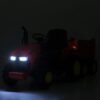 Дитячий електромобіль Bambi Tractor Hello Baby з причепом на пульті керування, червоний