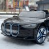 Дитячий повнопривідний електромобіль Bambi BMW I4, чорний