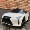 Дитячий електромобіль Bambi Lexus LC500, білий
