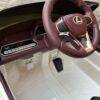 Дитячий електромобіль Bambi Lexus LC500, білий