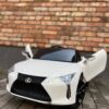 Дитячий електромобіль Bambi Lexus LC500, білий