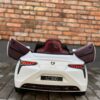 Дитячий електромобіль Bambi Lexus LC500, білий