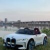 Дитячий повнопривідний електромобіль Bambi BMW I4, білий