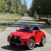 Дитячий повнопривідний електромобіль Bambi Lexus, червоний