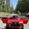 Дитячий повнопривідний електромобіль Bambi Lexus, червоний