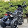 Дитячий триколісний електромотоцикл Bambi BMW SUPER 777, чорний