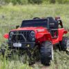Дитячий електромобіль Bambi Jeep Wrangler 550J, червоний