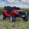 Дитячий електромобіль Bambi Jeep Wrangler 550J, червоний